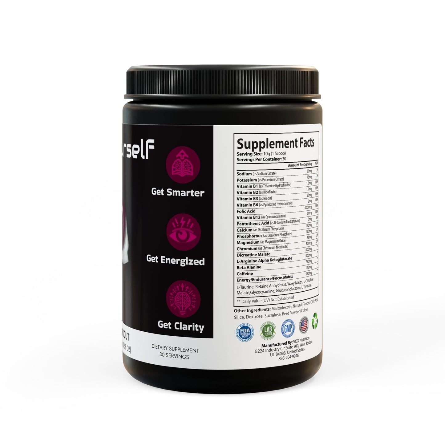 Pre-Workout Supplement, Watermelon