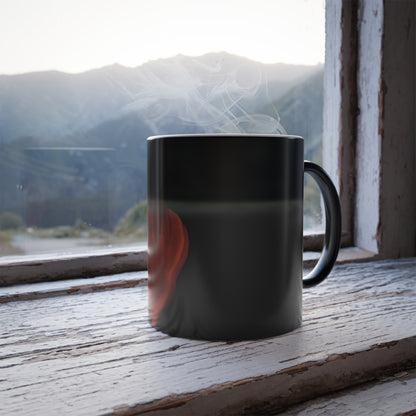 11 oz Color Morphing Mug - The Flaming Finger