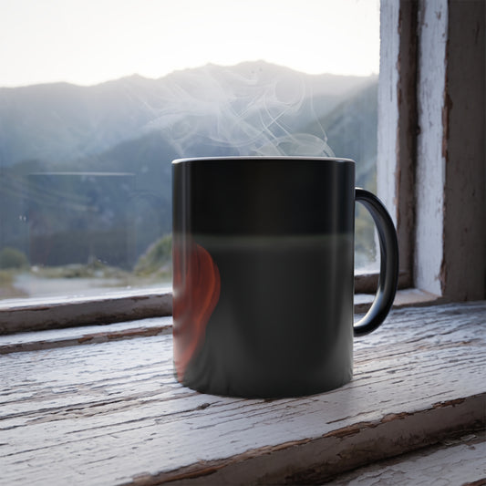 11 oz Color Morphing Mug - The Flaming Finger